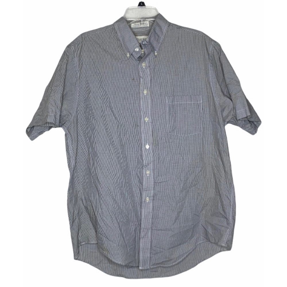 Vintage Andhurst Tiny Check Mens Shirt size 17